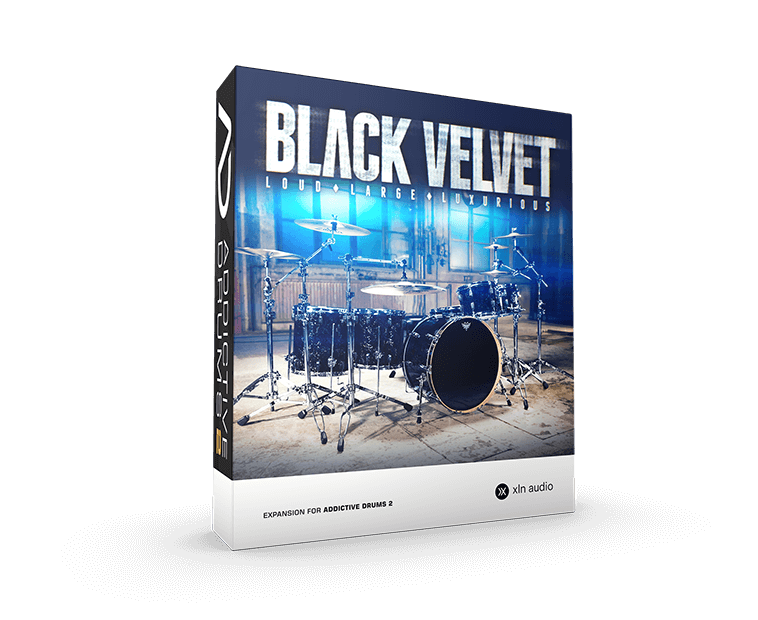 XLN Audio Addictive Drums 2 || Black Velvet (AD2+AdPak)